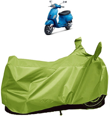 AutoFave Two Wheeler Cover for Vespa(Vespa SXL 125, Green)