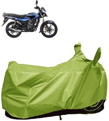 ANTOFY Two Wheeler Cover for Bajaj(Platina 110 H-Gear, Green)