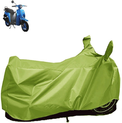 AutoFave Two Wheeler Cover for Bajaj(Sunny, Green)