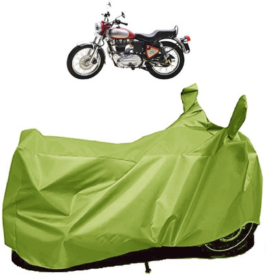 Autoprime Two Wheeler Cover for Royal Enfield(Electra 4S, Green)