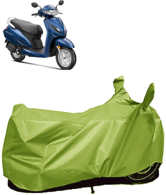 AutoFave Two Wheeler Cover for Honda(Activa, Green)