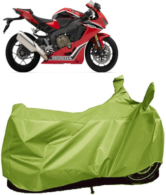 AutoFave Two Wheeler Cover for Honda(CBR300R, Green)