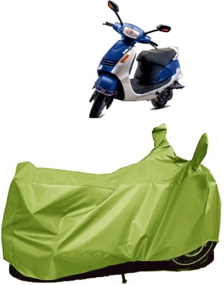 AutoFave Two Wheeler Cover for Kinetic(Nova EX, Green)