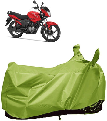AutoFave Two Wheeler Cover for Hero(MotoCorp Glamour, Green)