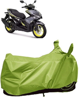 AutoKick Two Wheeler Cover for Yamaha(Aerox 155 Maxi, Green)