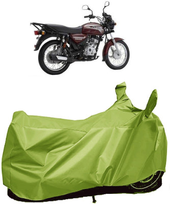 AutoFave Two Wheeler Cover for Bajaj(Boxer, Green)