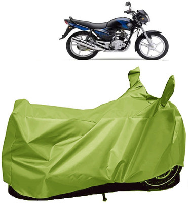 Autoprime Two Wheeler Cover for Yamaha(Alba, Green)