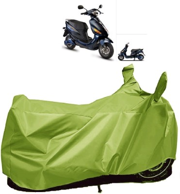 AutoKick Two Wheeler Cover for Electric Cruz(X1, Green)