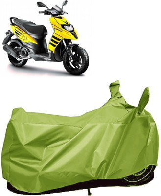 AutoKick Two Wheeler Cover for Aprilia(Storm 125, Green)