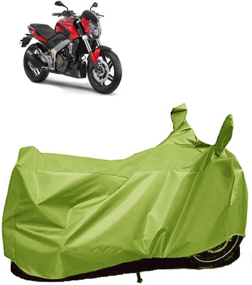ANTOFY Two Wheeler Cover for Bajaj(Pulsar 250, Green)
