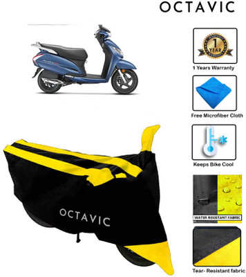 octavic Waterproof Two Wheeler Cover for Honda(Activa 125, Yellow)