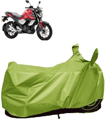 AutoFave Two Wheeler Cover for Yamaha(FZ S V3.0 FI, Green)