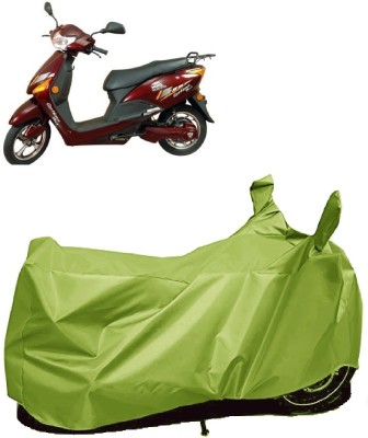 AutoKick Two Wheeler Cover for Hero(Electric Zippy, Green)