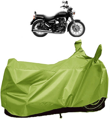 AutoKick Two Wheeler Cover for Royal Enfield(Thunderbird 500, Green)