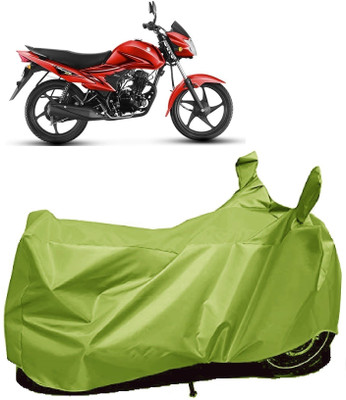 AutoKick Two Wheeler Cover for Suzuki(Hayate, Green)