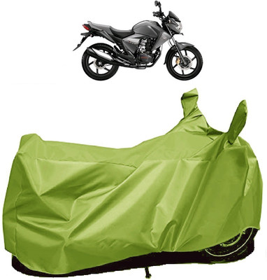 AutoKick Two Wheeler Cover for Honda(Unicorn Dazzler, Green)