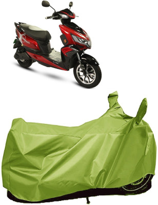 AutoFave Two Wheeler Cover for Okinawa(i-Praise, Green)