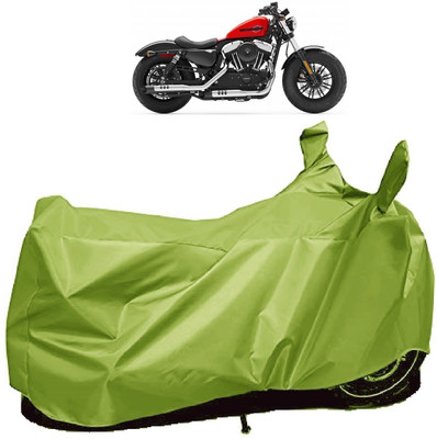 ANTOFY Two Wheeler Cover for Harley Davidson(Forty Eight, Green)