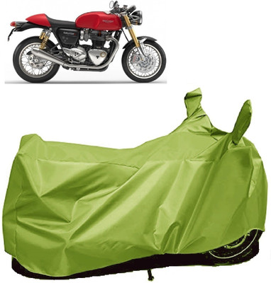 ANTOFY Two Wheeler Cover for Triumph(Thruxton 1200 R, Green)