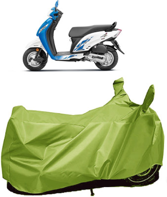 AutoFave Two Wheeler Cover for Honda(Activa i, Green)