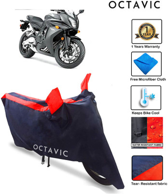 octavic Waterproof Two Wheeler Cover for Honda(CBR 650F, Red)