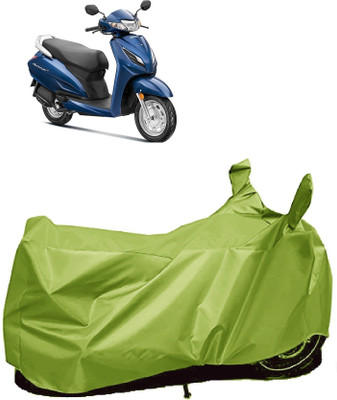 Autoprime Two Wheeler Cover for Honda(Activa 6G, Green)