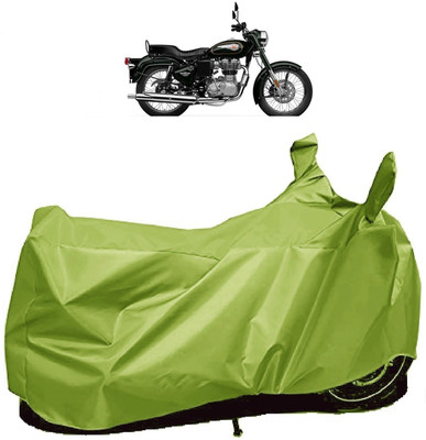 ANTOFY Two Wheeler Cover for Royal Enfield(Standardv, Green)