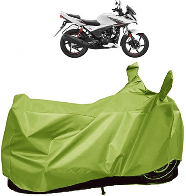 AutoFave Two Wheeler Cover for Hero(Ignitor, Green)