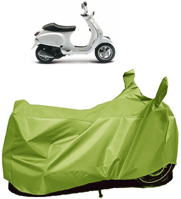 AutoKick Two Wheeler Cover for Piaggio(Piaggio Vespa, Green)