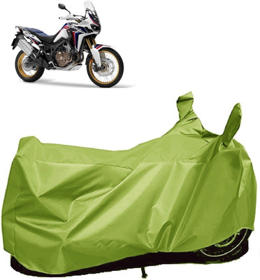 Autoprime Two Wheeler Cover for Honda(CRF1000L Africa Twin, Green)