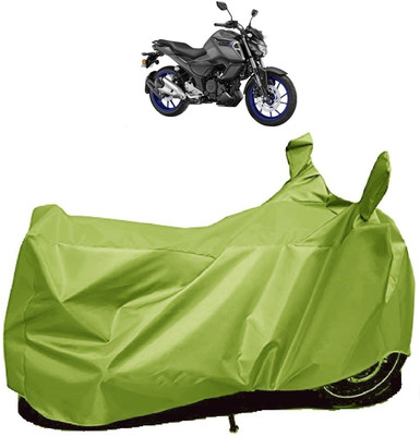 AutoFave Two Wheeler Cover for Yamaha(FZ V3, Green)
