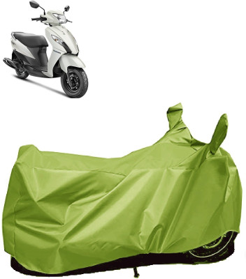 AutoKick Two Wheeler Cover for Suzuki(Let's, Green)