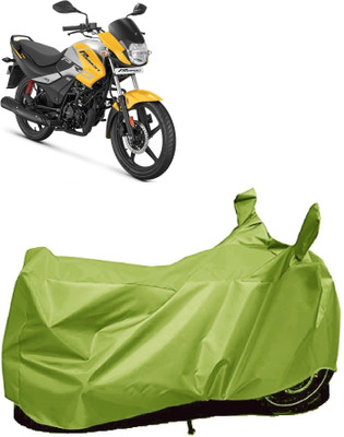 Autoprime Two Wheeler Cover for Hero(MotoCorp Passion Pro, Green)