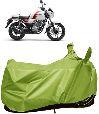 AutoFave Two Wheeler Cover for Bajaj(V15, Green)