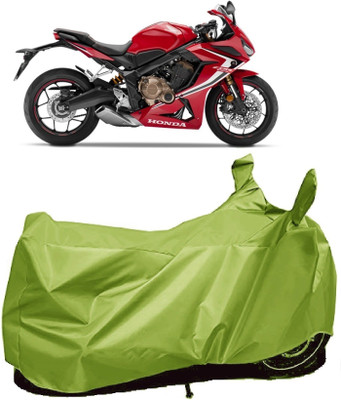 AutoFave Two Wheeler Cover for Honda(CBR500R, Green)