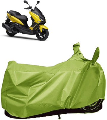 Autoprime Two Wheeler Cover for Yamaha(Majesty S 155 maxi, Green)