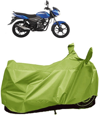 AutoFave Two Wheeler Cover for Bajaj(Discover, Green)