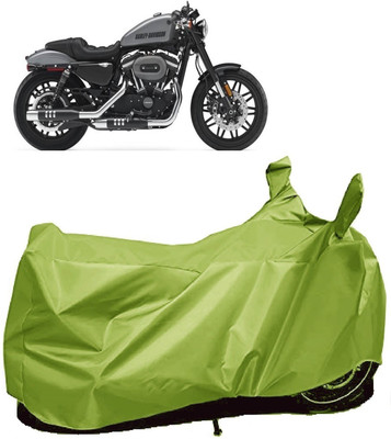 AutoFave Two Wheeler Cover for Harley Davidson(Roadster, Green)