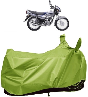 AutoFave Two Wheeler Cover for TVS(Victor Edge, Green)