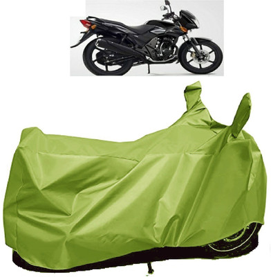 AutoFave Two Wheeler Cover for TVS(Flame 125, Green)