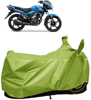ANTOFY Two Wheeler Cover for TVS(Victor, Green)