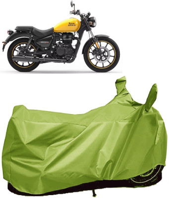 Autoprime Two Wheeler Cover for Royal Enfield(Meteor BS6, Green)