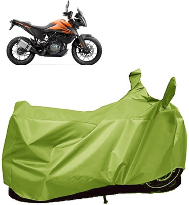 AutoFave Two Wheeler Cover for KTM(390 Adventure BS6, Green)