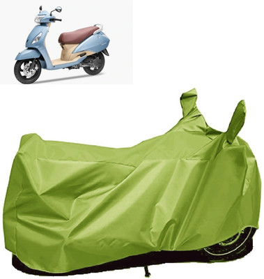 AutoFave Two Wheeler Cover for TVS(Jupiter Grande, Green)