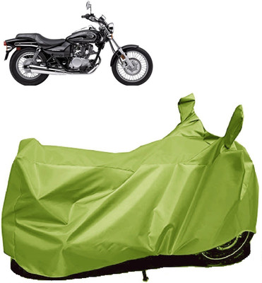 AutoFave Two Wheeler Cover for Bajaj(Eliminator, Green)
