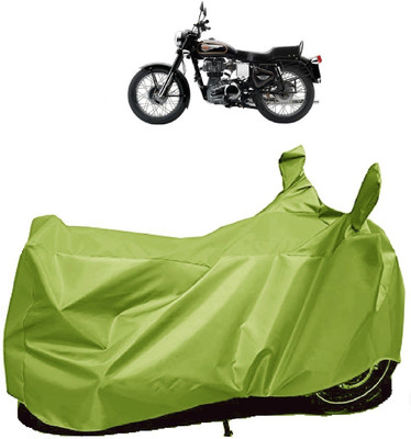 AutoFave Two Wheeler Cover for Royal Enfield(Bullet 350 Twinspark, Green)