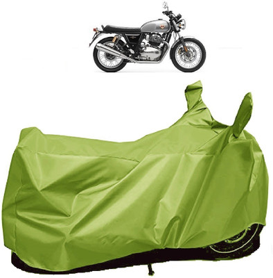 AutoFave Two Wheeler Cover for Royal Enfield(Interceptor 650, Green)