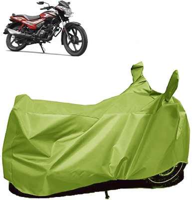 Autoprime Two Wheeler Cover for TVS(Star City Plus, Green)