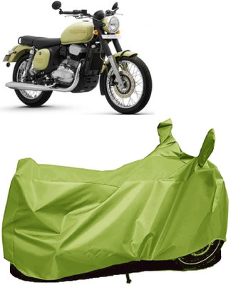 AutoKick Two Wheeler Cover for JAWA(42, Green)