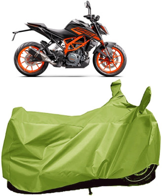 AutoFave Two Wheeler Cover for KTM(250 Duke, Green)